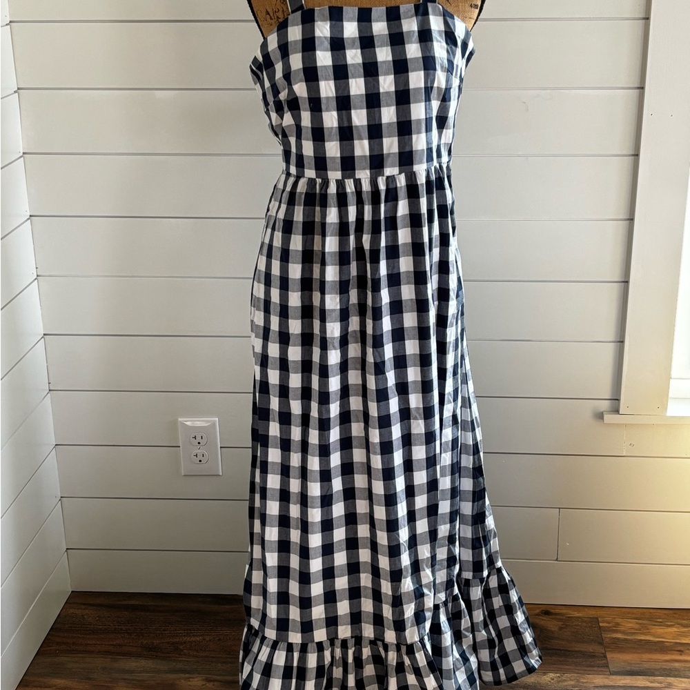 Jcrew maxi tank dress